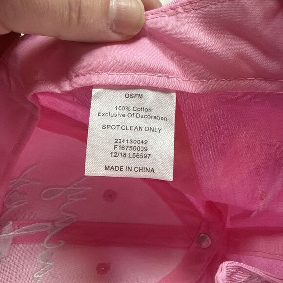 Accessory Depot  Women’s Pink Baseball Cap Vacay Vibes NWOT - Picture 7 of 10